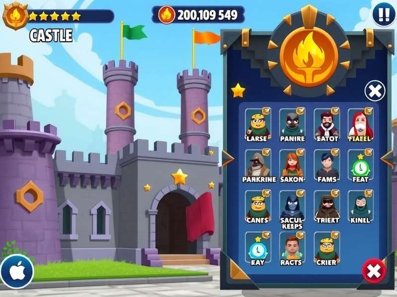 Minion Castle Quest castle customization options